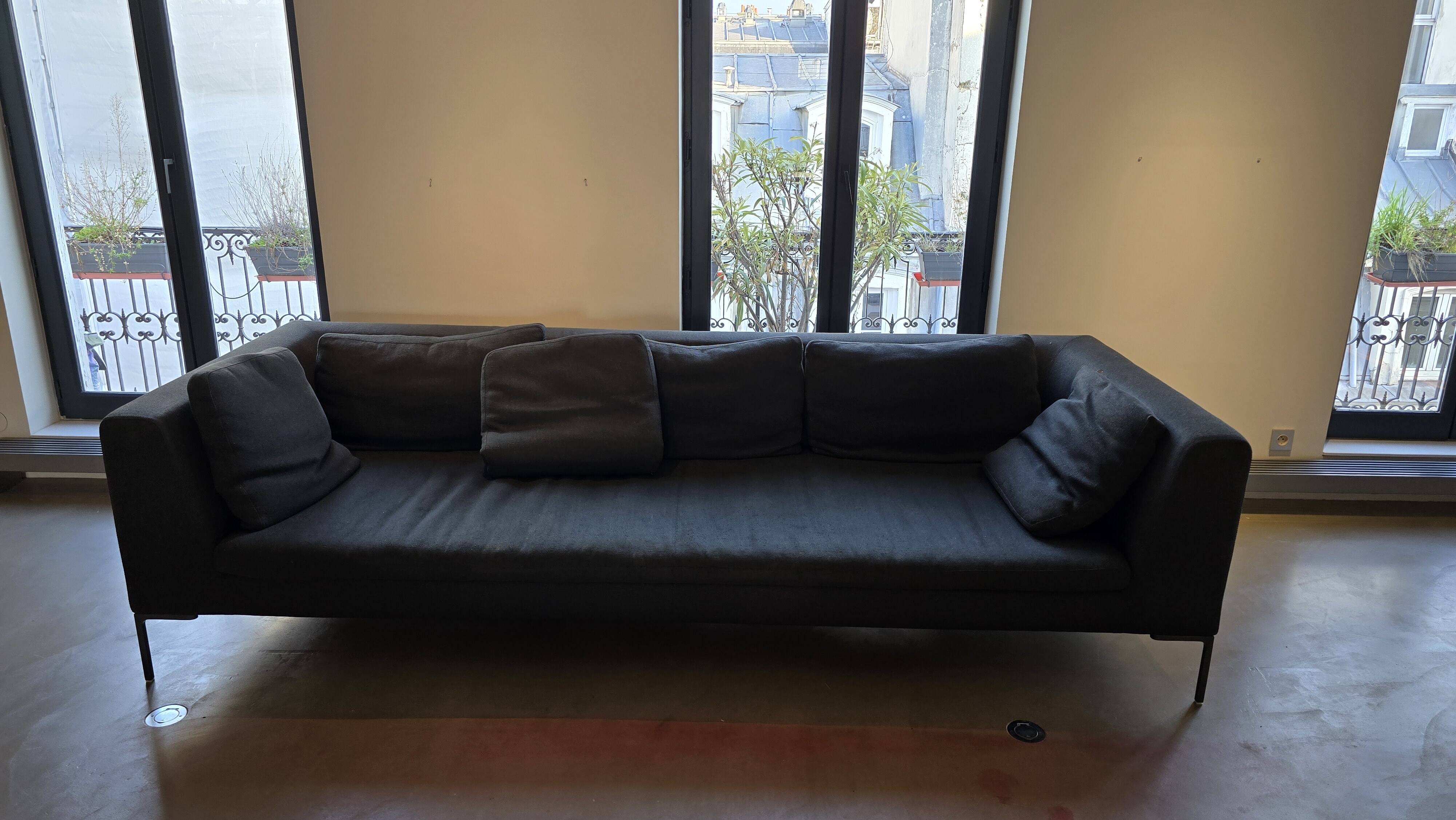 Iconic Canapé B&B Italia - Model "Charles Large" (Antonio Citterio)