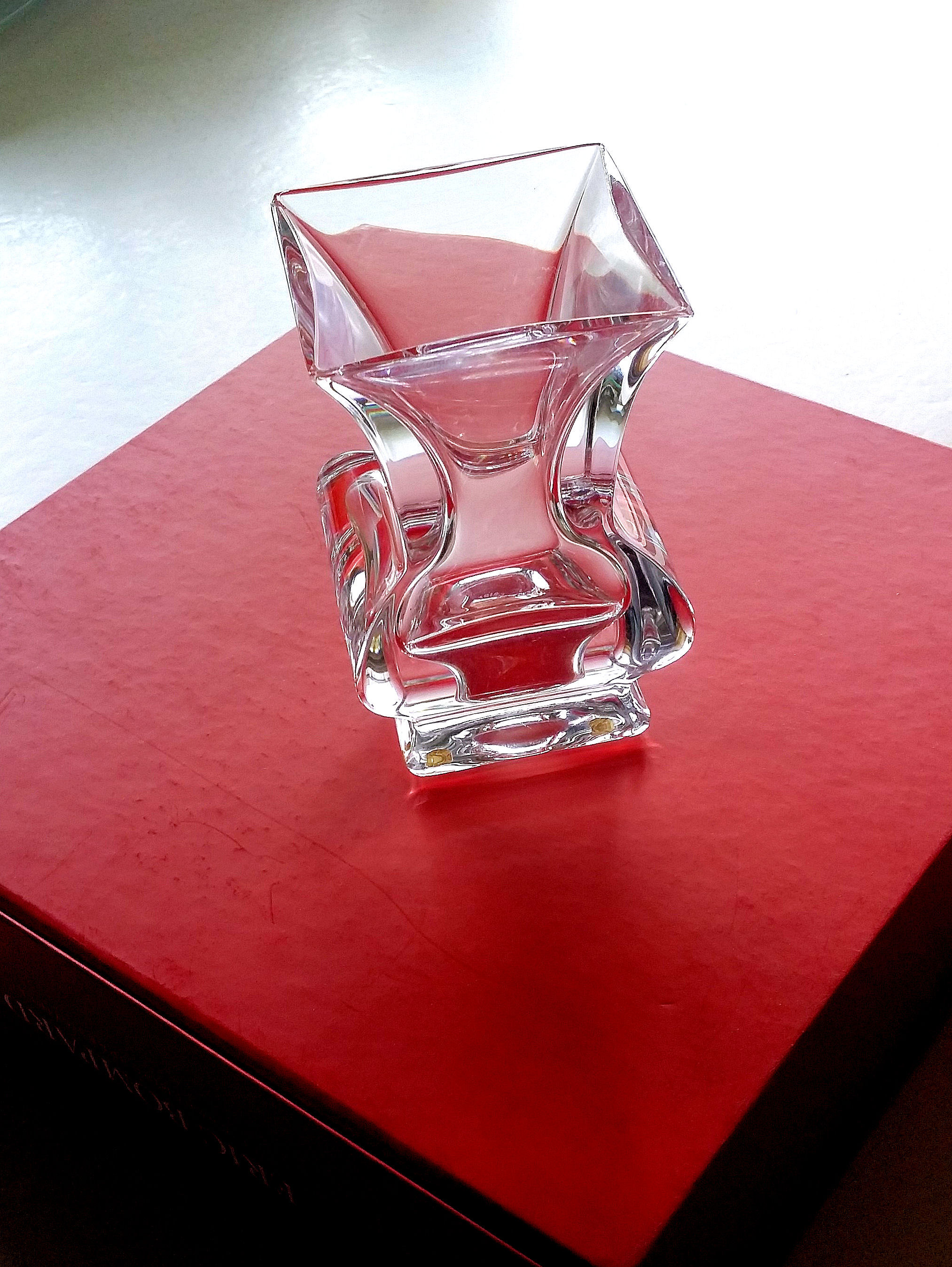 Vase en cristal de Sèvres