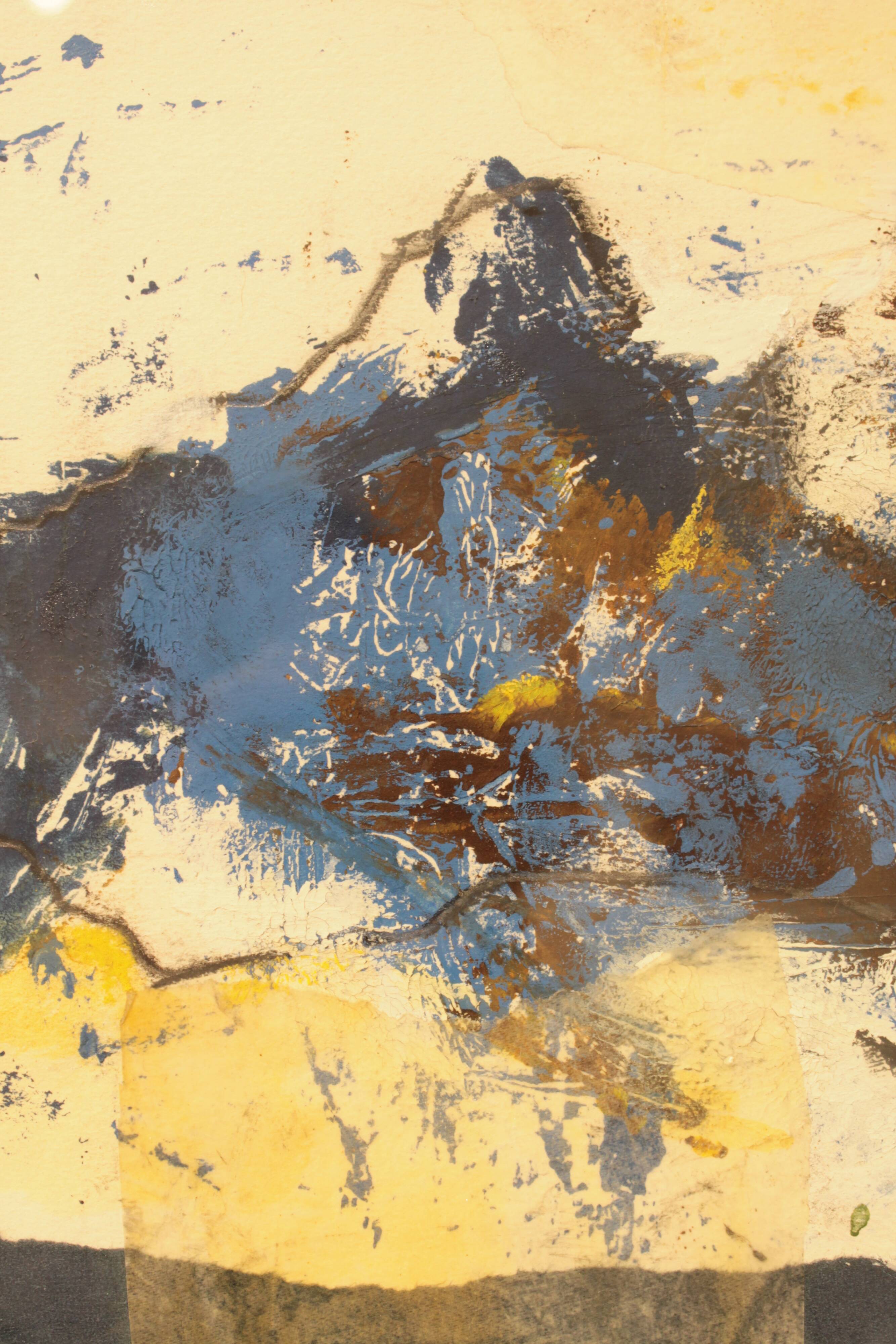 Tableau paysage signé Terzian