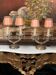 Pair of Maria Theresa candelabra.