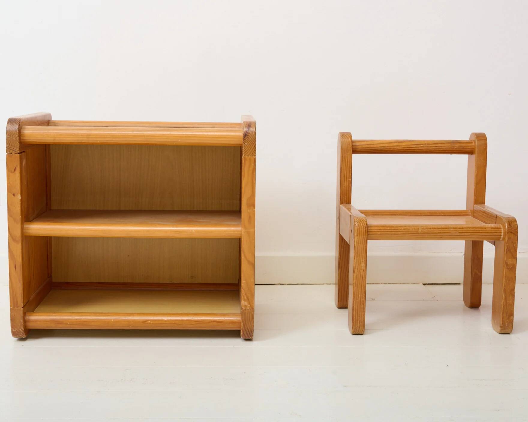 Children's furniture and chair, Baumann, 1980