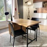 Renovated vintage desk with 2 drawers