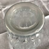 Vintage moulded glass vase