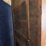 Empire period bookcase in blond walnut circa 1810