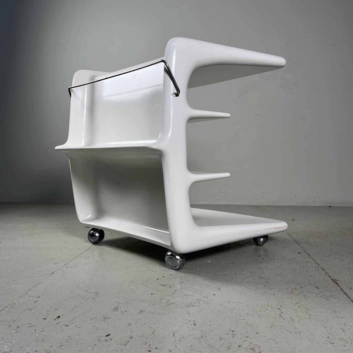White cart Peter Ghyczy 70s