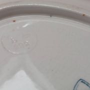 Longwy ceramic sauce boat spring model