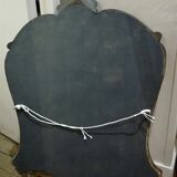 Golden mirror 77x56cm