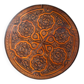 Large carved tray wall decoration