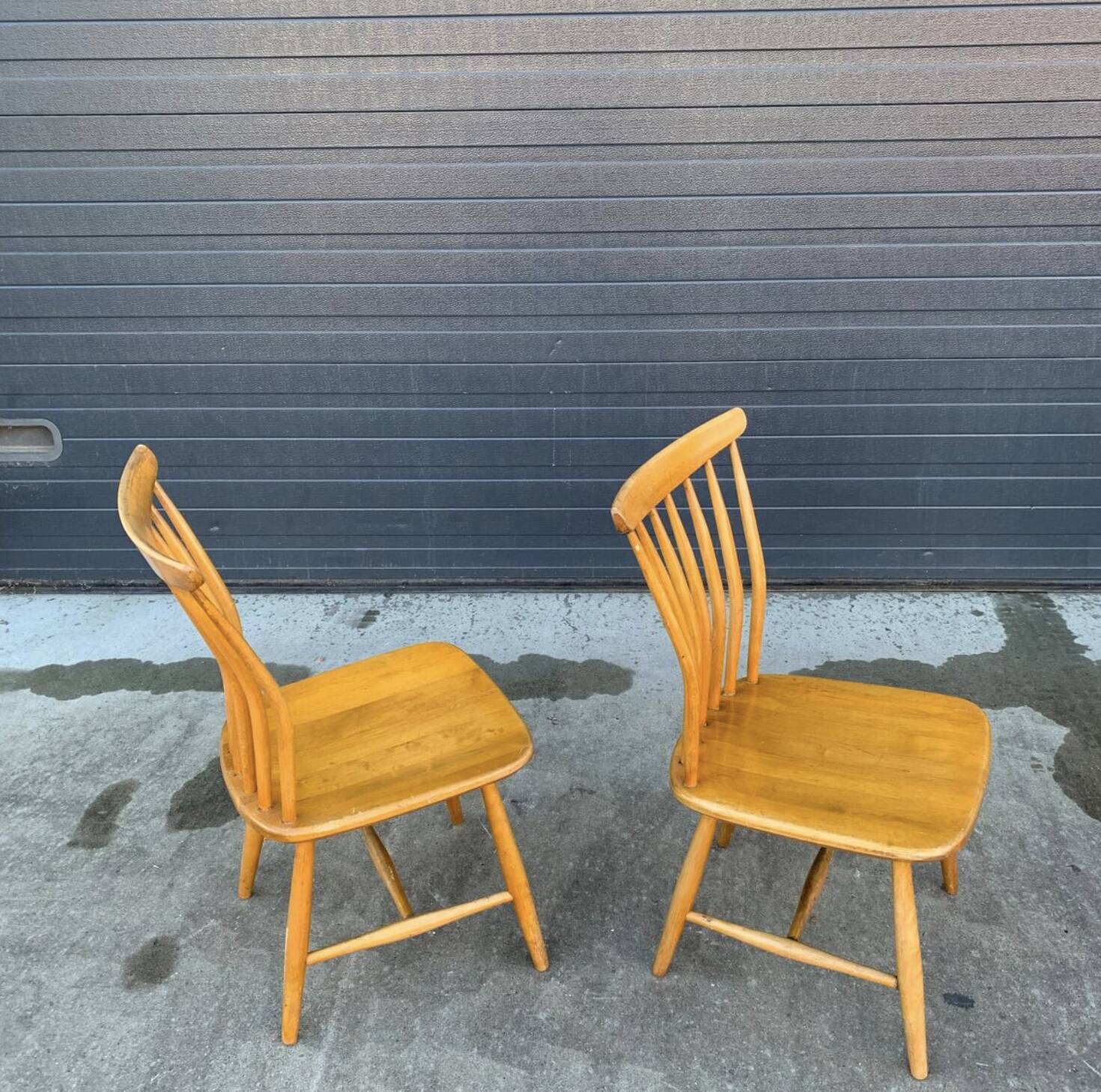 Pair of Åkerblom Sweden chairs by Gunnar Eklöf 1950