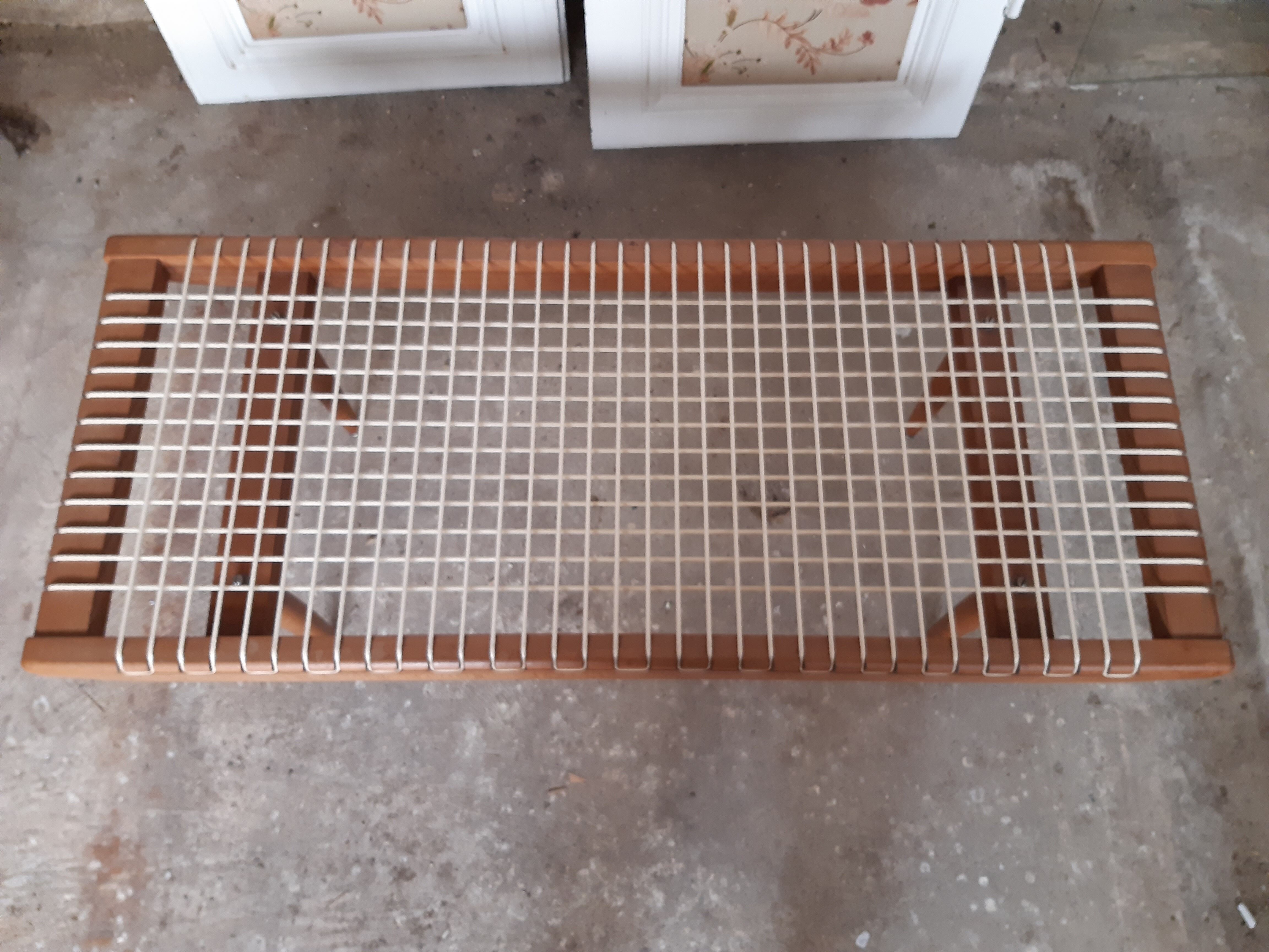 Georges Tigien vintage teak coffee table