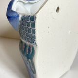 Cache-pot chouette vintage en porcelaine de Chine