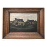 Tableau HST hameau encadré