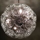 Chandelier Sputnik Dandelion mid-century glass 1970 s