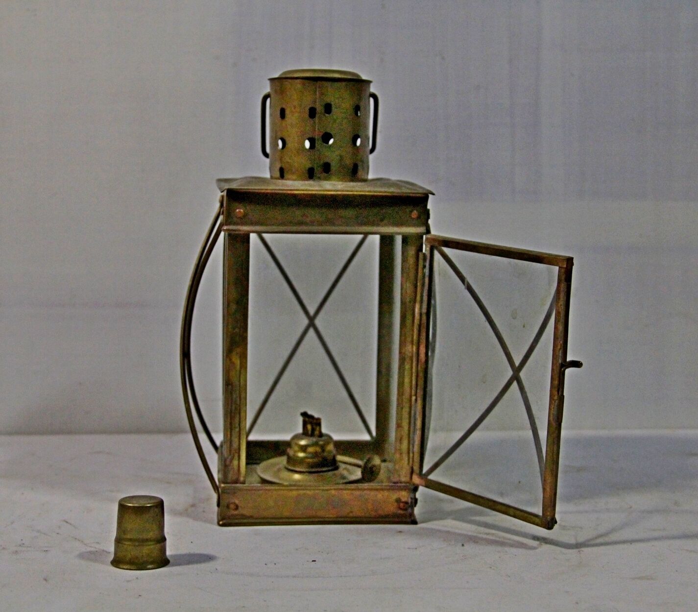 Copper lantern
