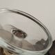 Smoked glass champagne glass