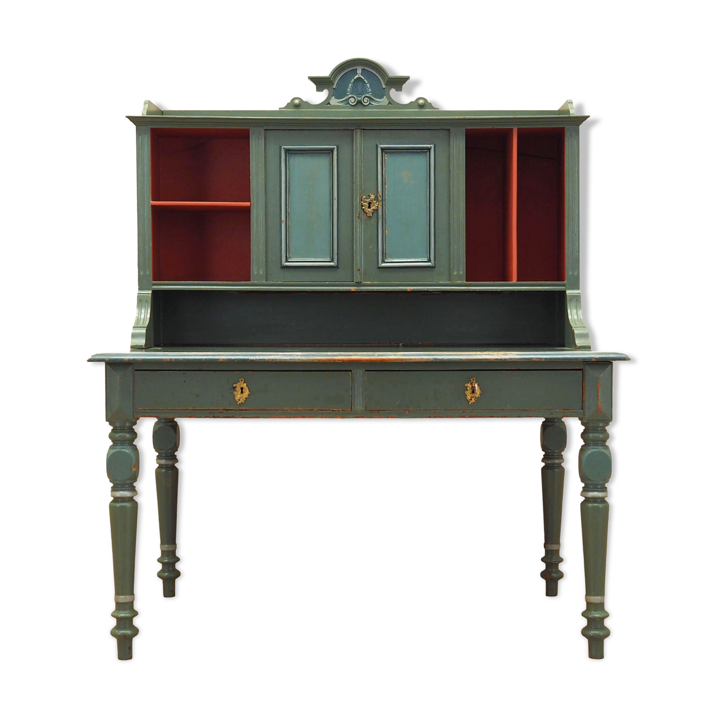 Pine desk, Danish design, 1950s, production Denmark