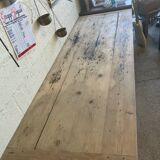 Grande Table de Ferme avec Tiroir