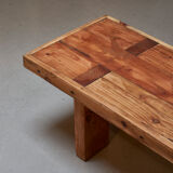 Table basse, banquette wabi sabi