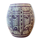 Italian ceramic vase – geometric decoration 1960s/70s