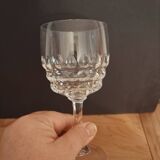 6 verres en cristal d'arques Modèle Montmartre neufs