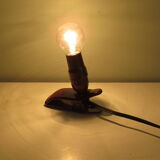 Bakelite clip lamp, early 20th century