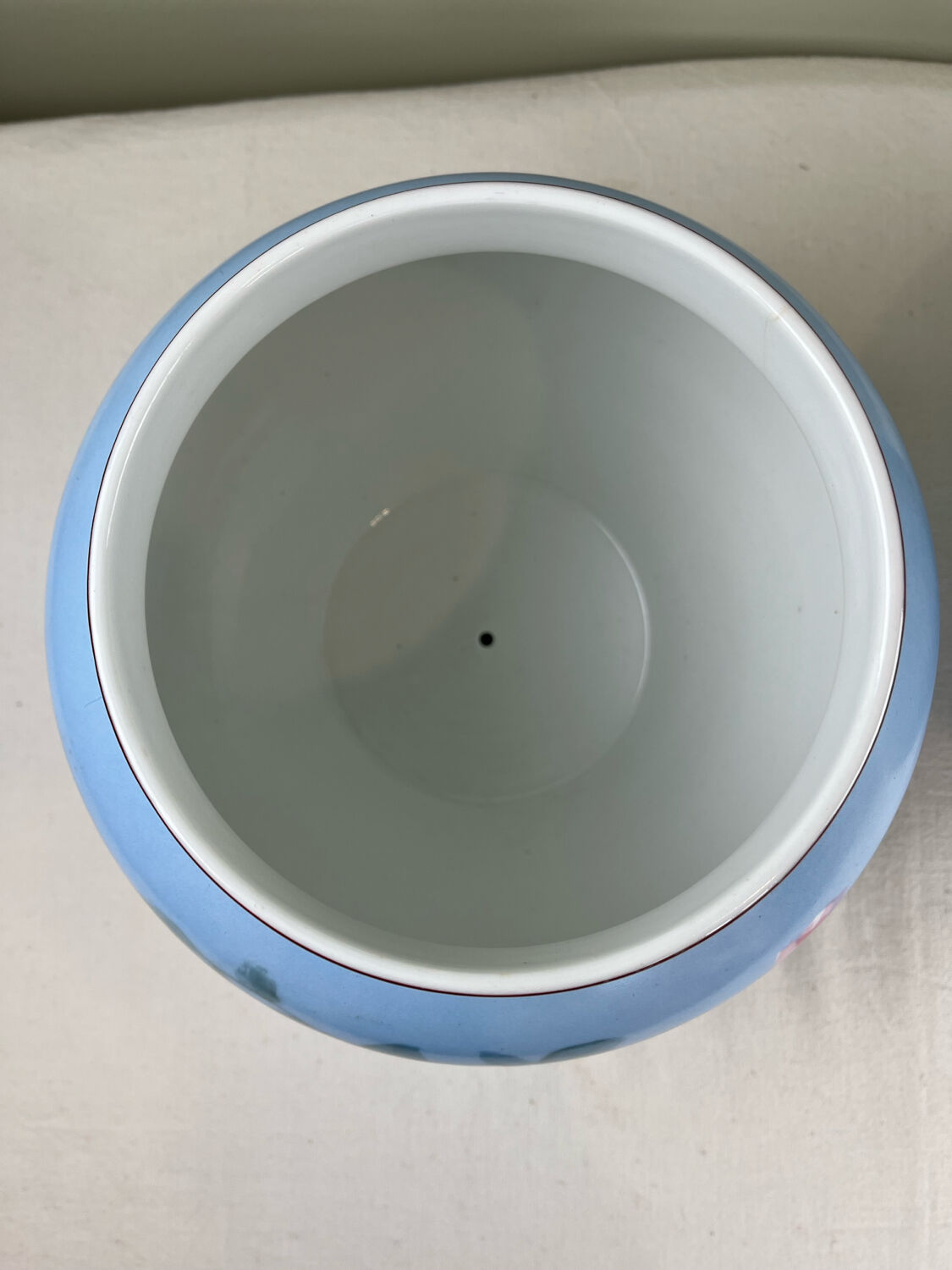 Pair of antique plant pots