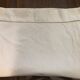 Lot de 2 draps anciens en toile blanche