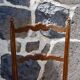 Carved mulched nanny chair