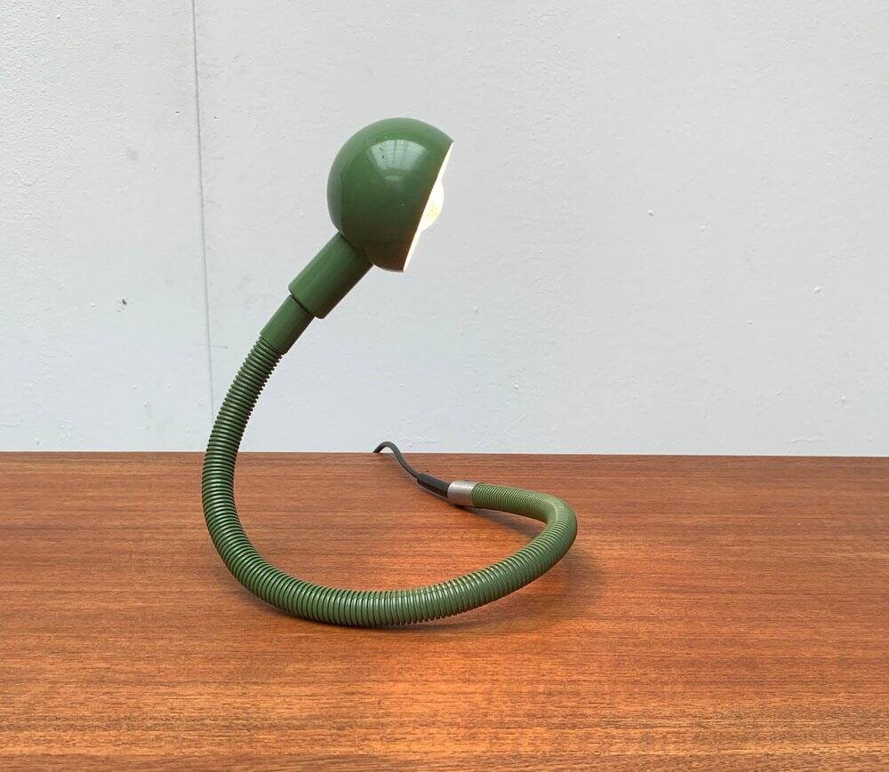 Vintage Italian Space Age Hebi table lamp by Isao Hosoe for Valenti Luce