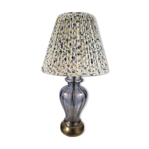 Lampe en verre, abat