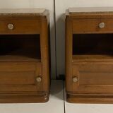 Paire tables de chevet art deco