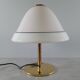 Vintage desk lamp murano international efferte glass and brass design