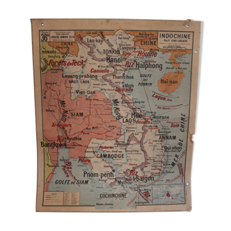 Old school map - Vidal Lablache No.36 bis