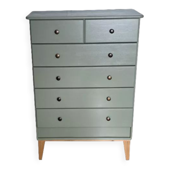 Commode scandinave vert forest
