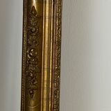 Old carved wooden frame