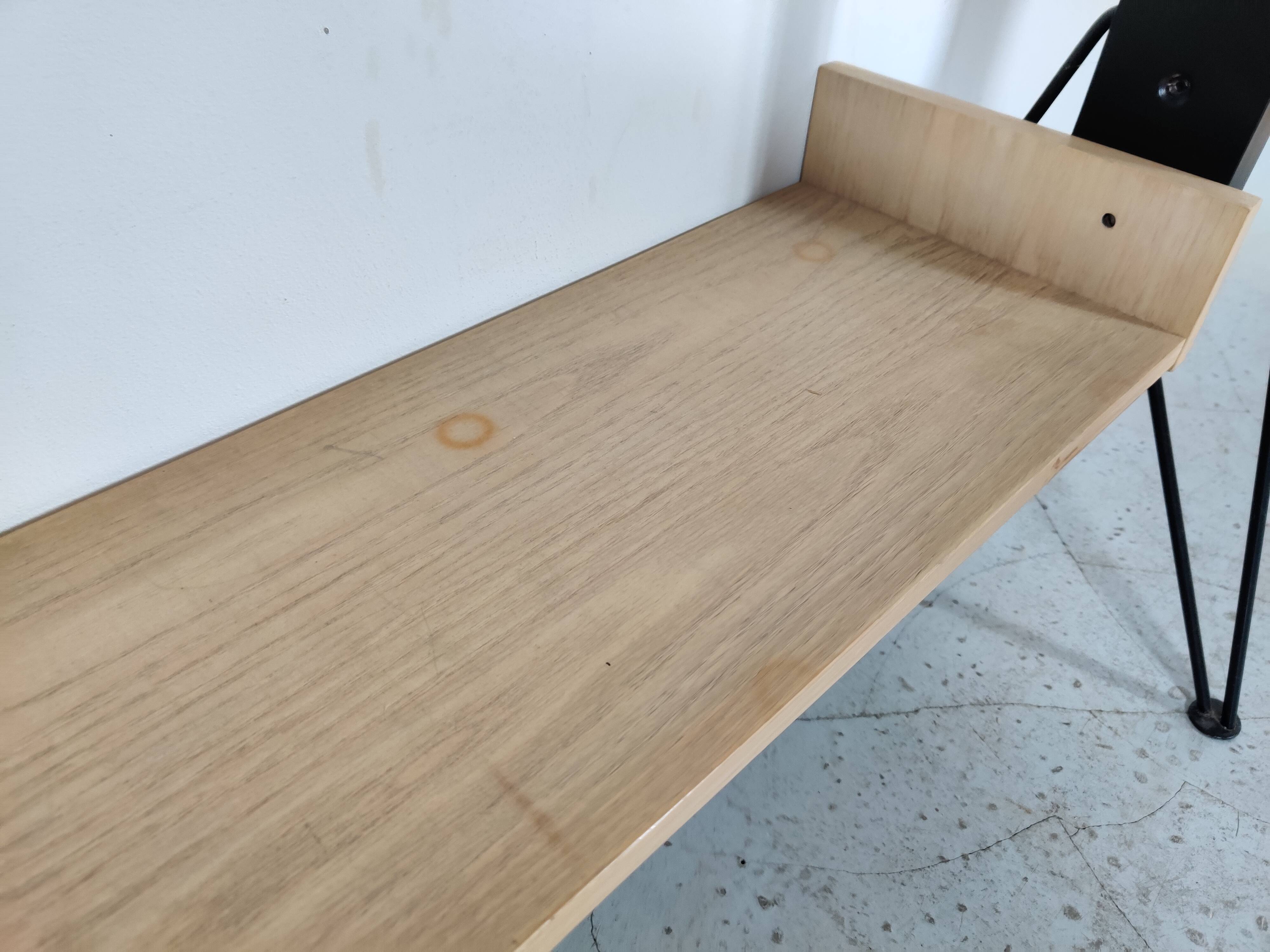 Scandinavian modular shelving system on legs, 60s