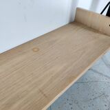 Scandinavian modular shelving system on legs, 60s