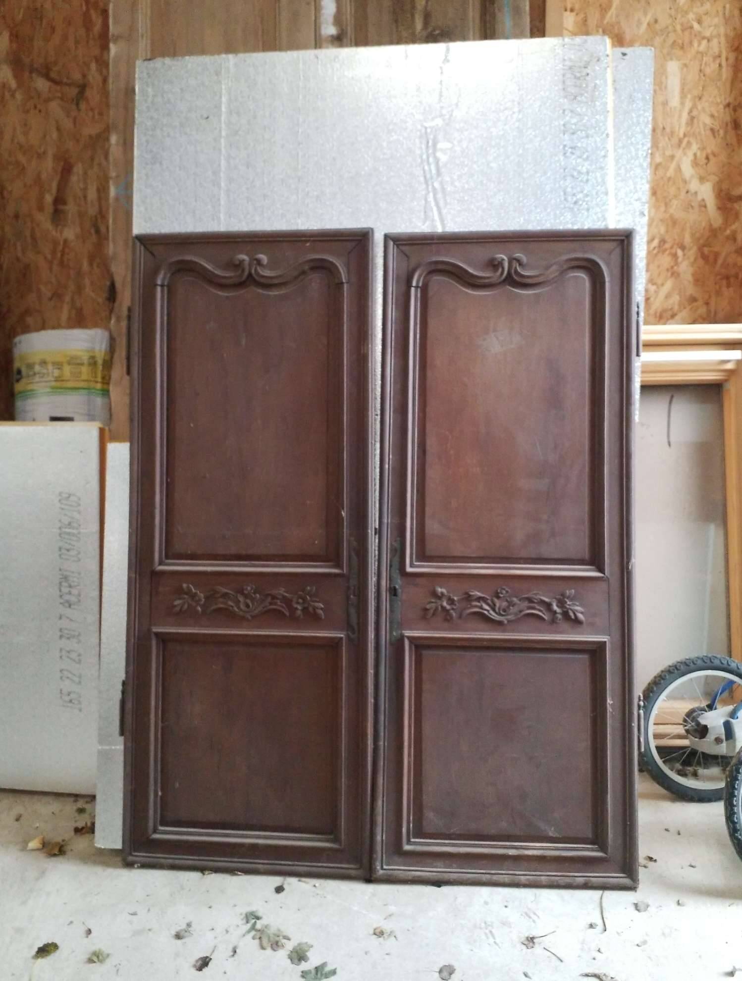 Pair of cabinet doors