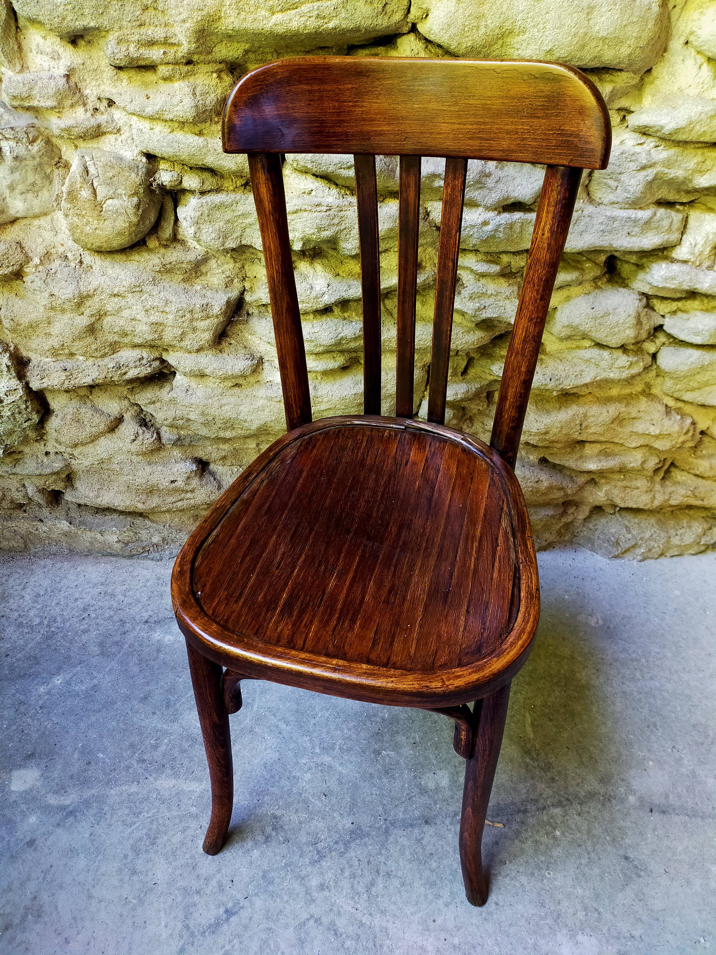 Set of 6 Baumann bistro chairs