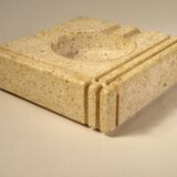 Mannelli travertine smoking set