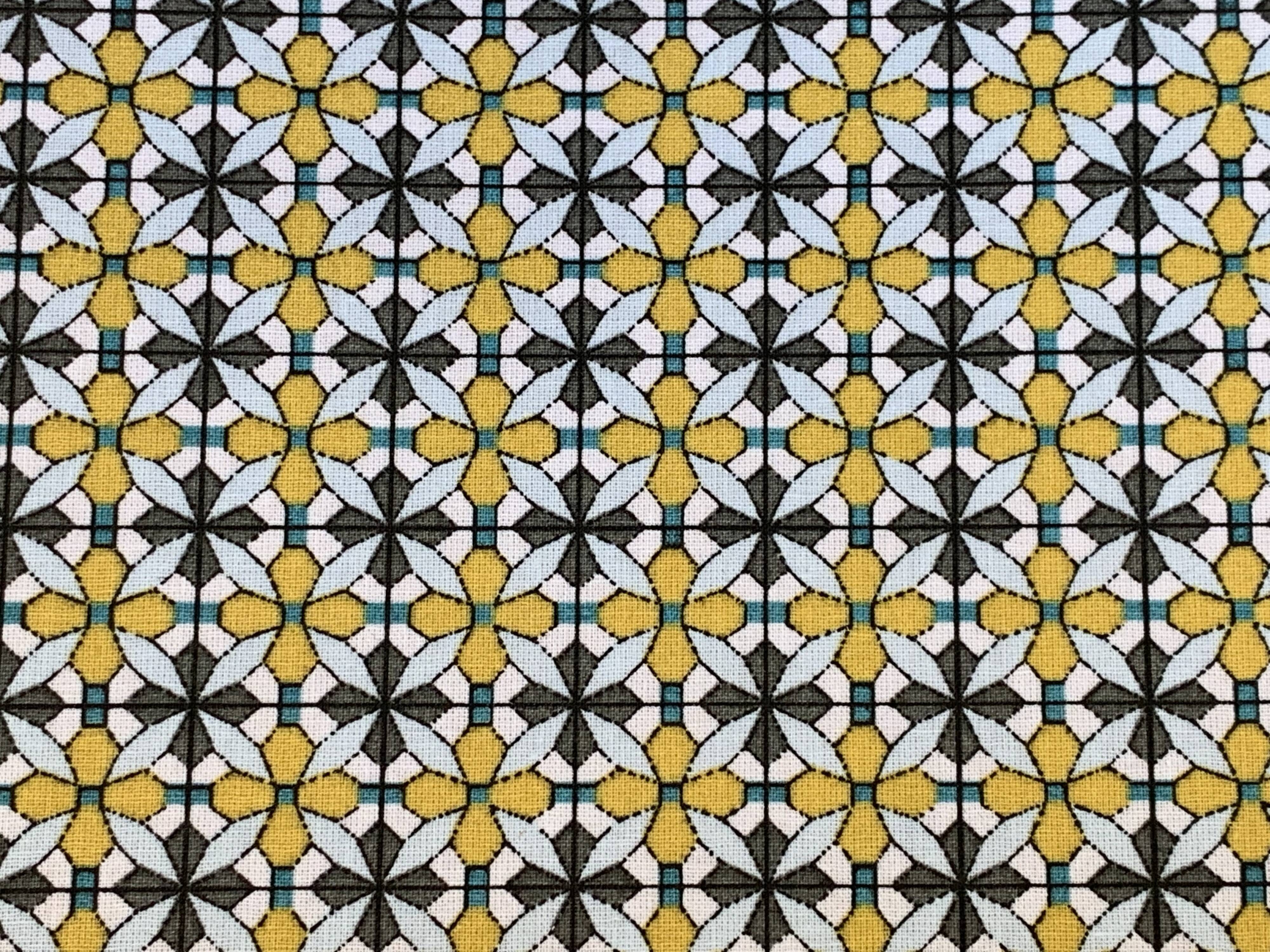 Vintage ragpicker yellow powder 1950