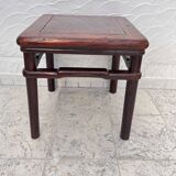 Bamboo side table
