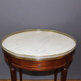 Louis XVI style mahogany hot water bottle table circa 1920