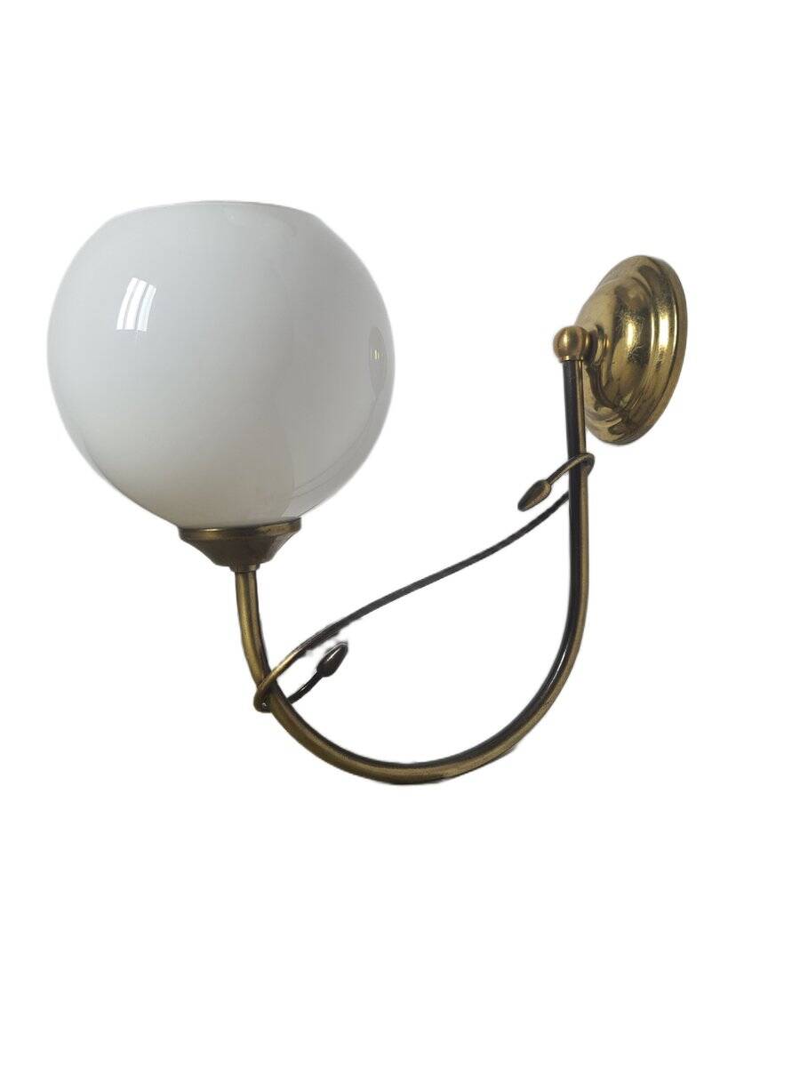 Vintage Art Deco wall lamp, Poland, 1950s