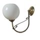 Vintage Art Deco wall lamp, Poland, 1950s