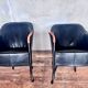 2 designer armchairs by Umberto Asnago for Giorgetti Italy