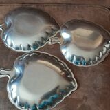 Lot de 3 coupelles  inox