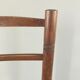 Chaise bois et paille vintage pour enfant