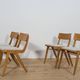 Boomerang Dining Chairs from Goscinski Furniture Factory Model 229XB.