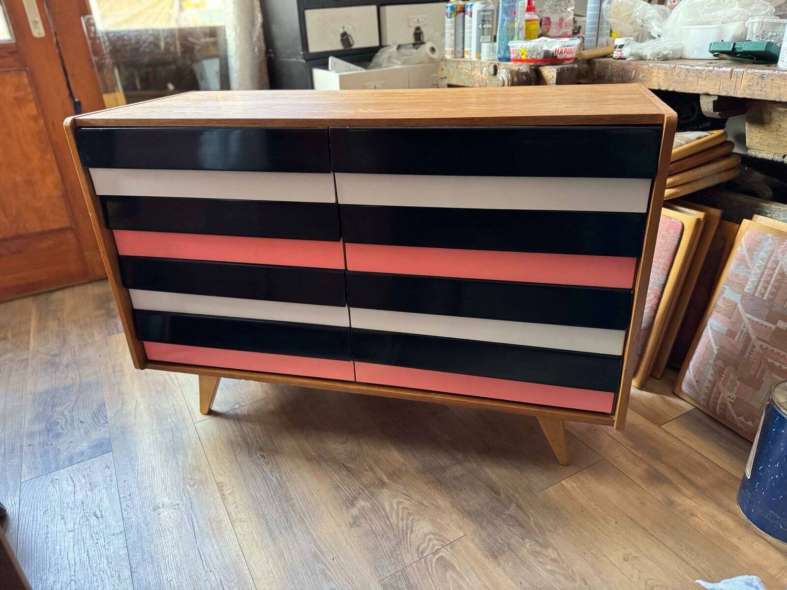 Model U453 sideboard by Jiří Jiroutek for Interior Prague, 1960s